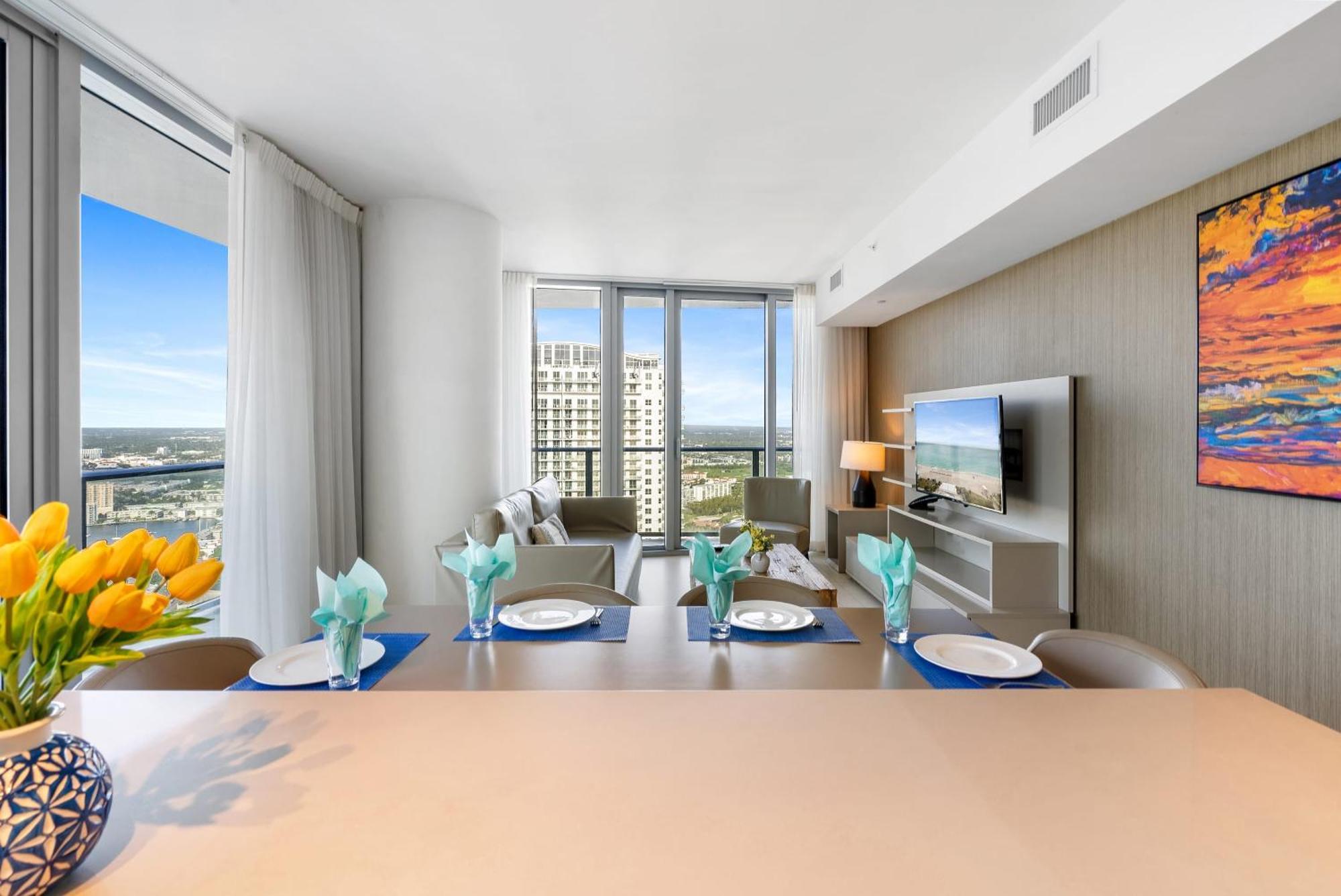 High Floor Corner 2 Bdr At Lyfe Resort هوليوود المظهر الخارجي الصورة